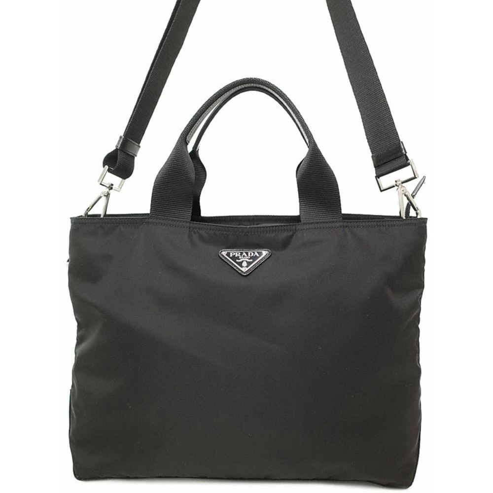 Prada Tessuto Convertible Handbag black - Picture 1 of 5